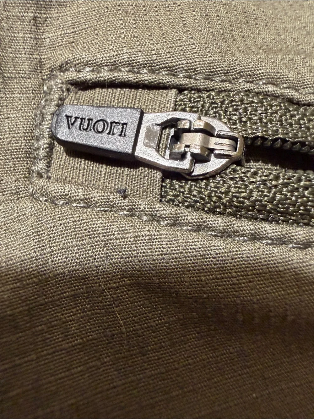 Vuori Olive Green Drawstring Joggers